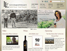 Tablet Screenshot of llwine.com